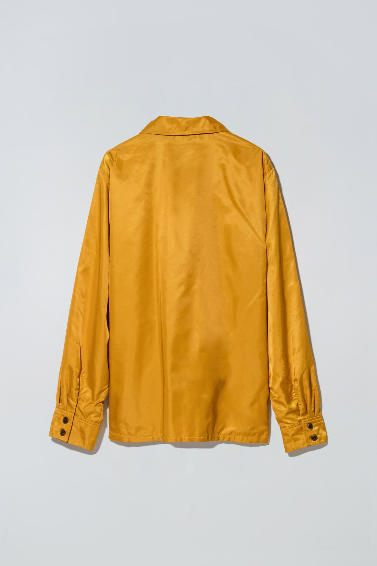 Easy Shirt Jacket Mustard Yellow