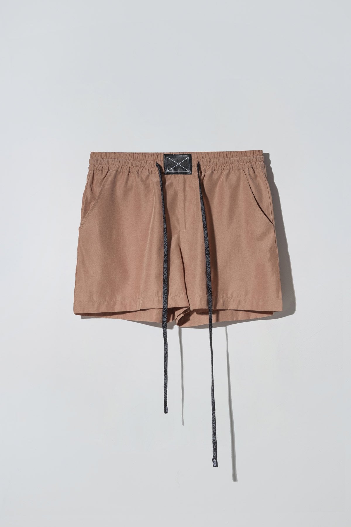 Billie Shorts Black List Print Green