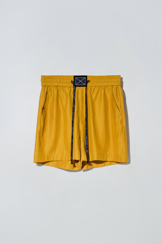 Billie Shorts Mustard Yellow