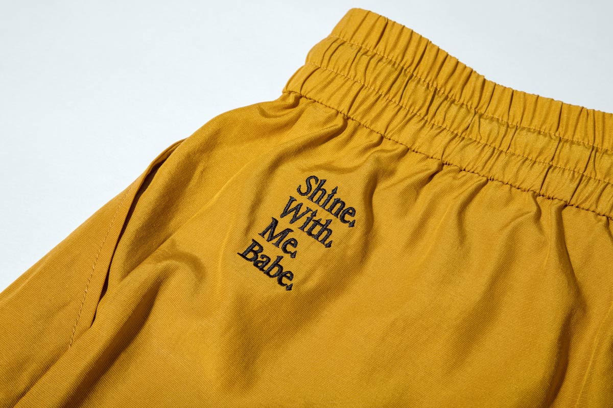 Billie Shorts Mustard Yellow