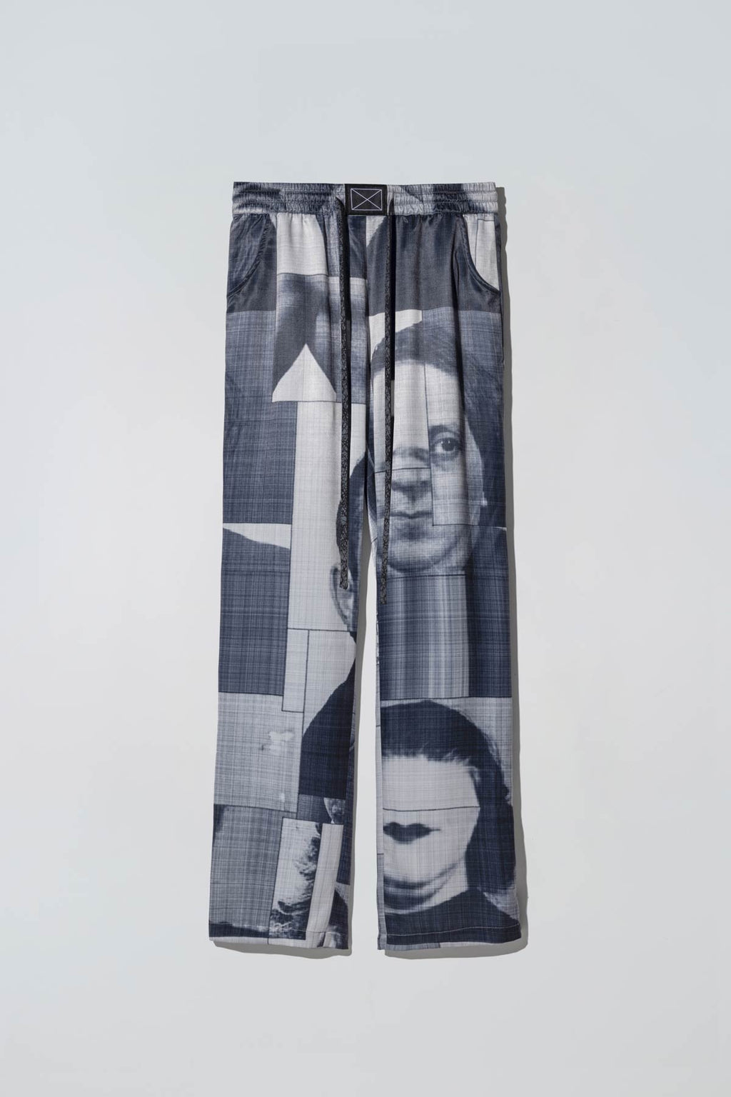 Black List Print Liberty Suitpants Grey