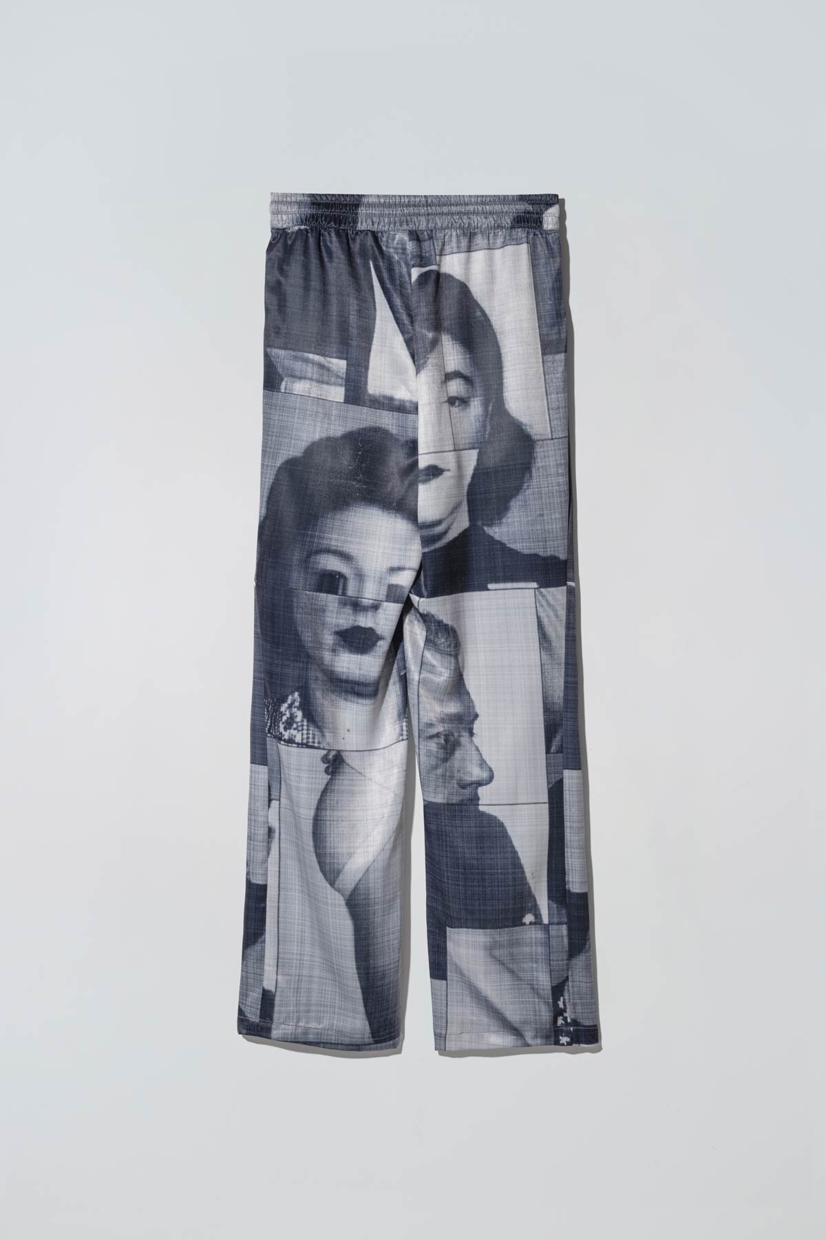 Black List Print Liberty Suitpants Grey