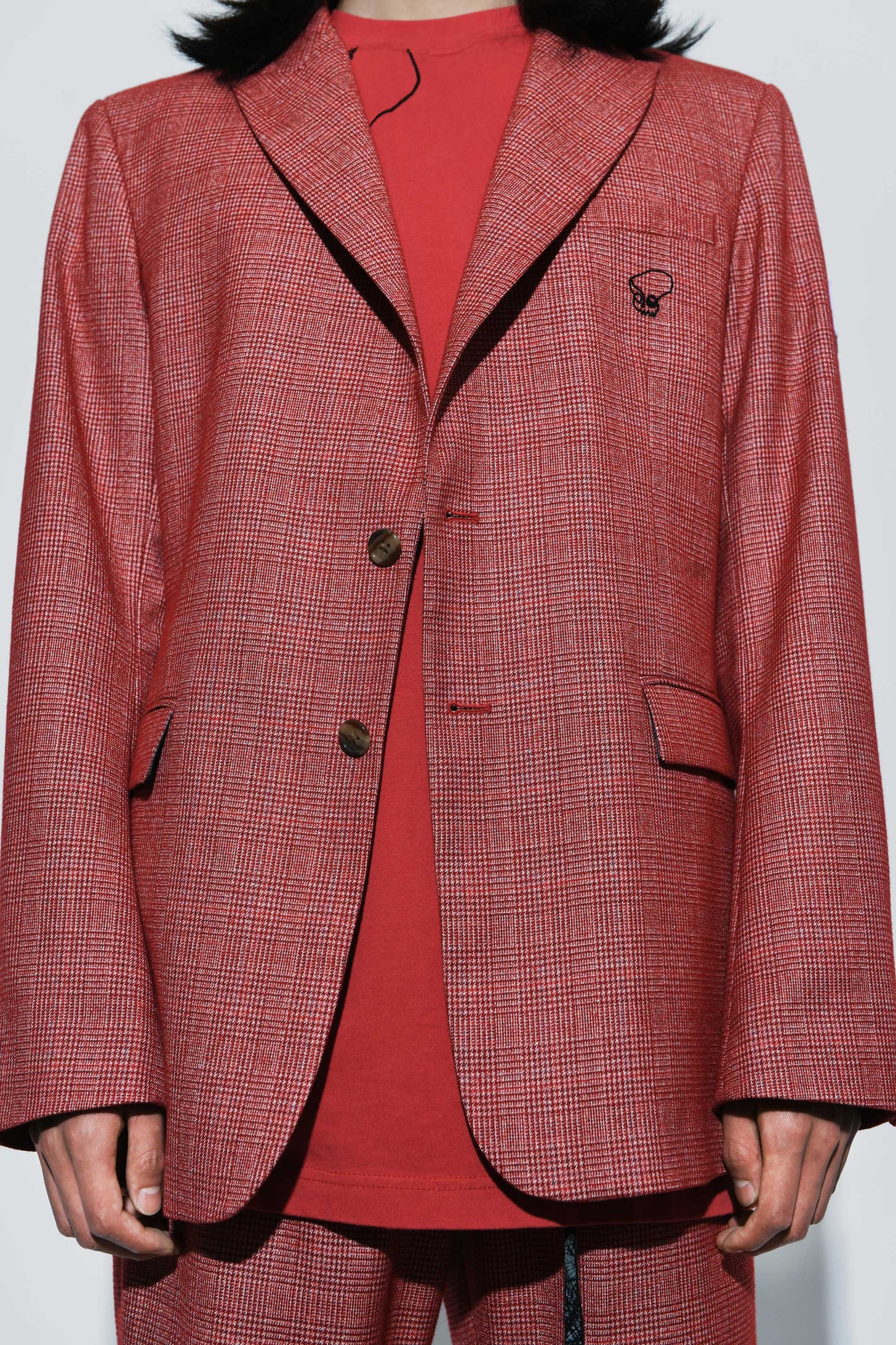 Checkerboards Insomnia Blazer Skull Edition Red