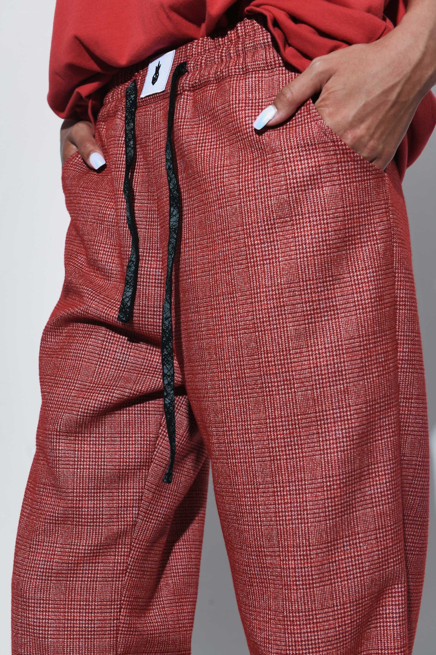 Checkerboards Insomnia Suitpants Red