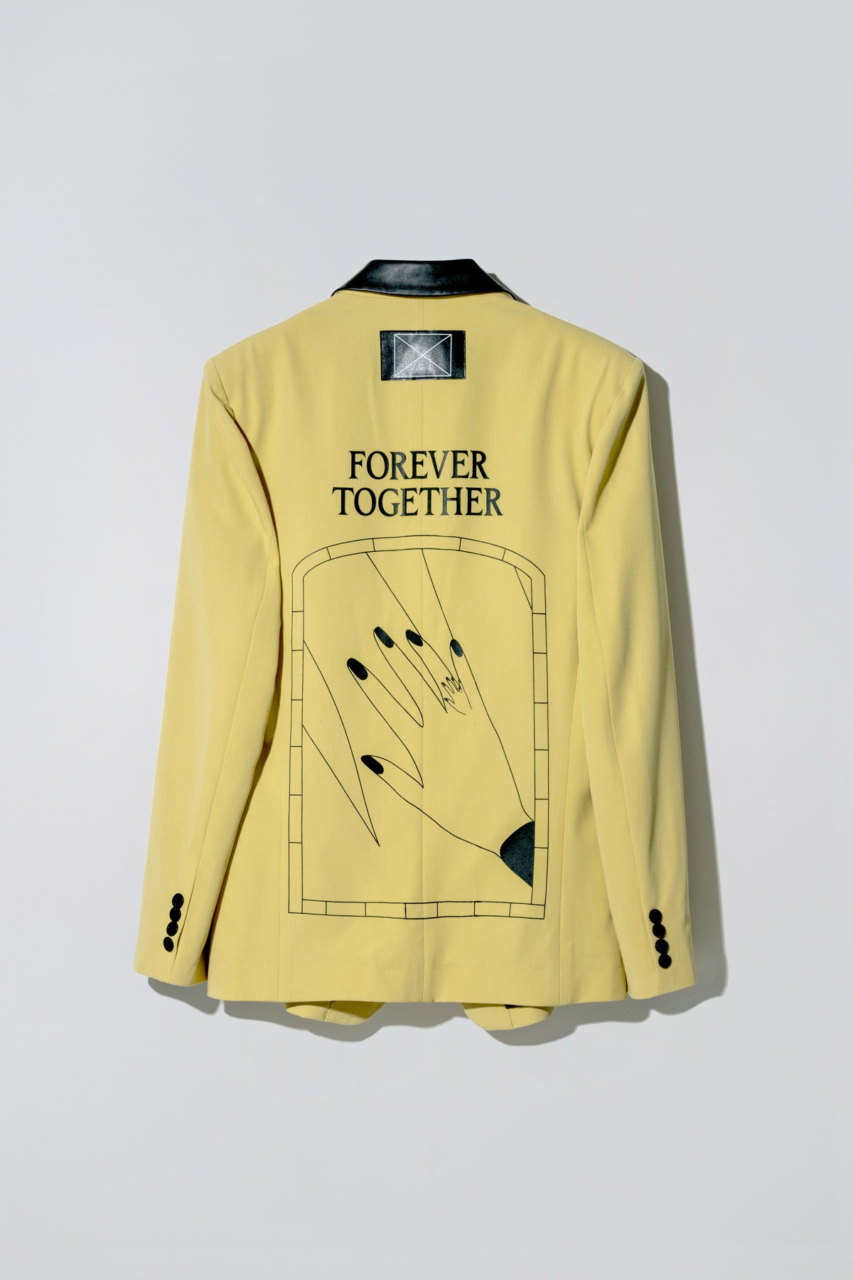 Plastic Blazer Yellow