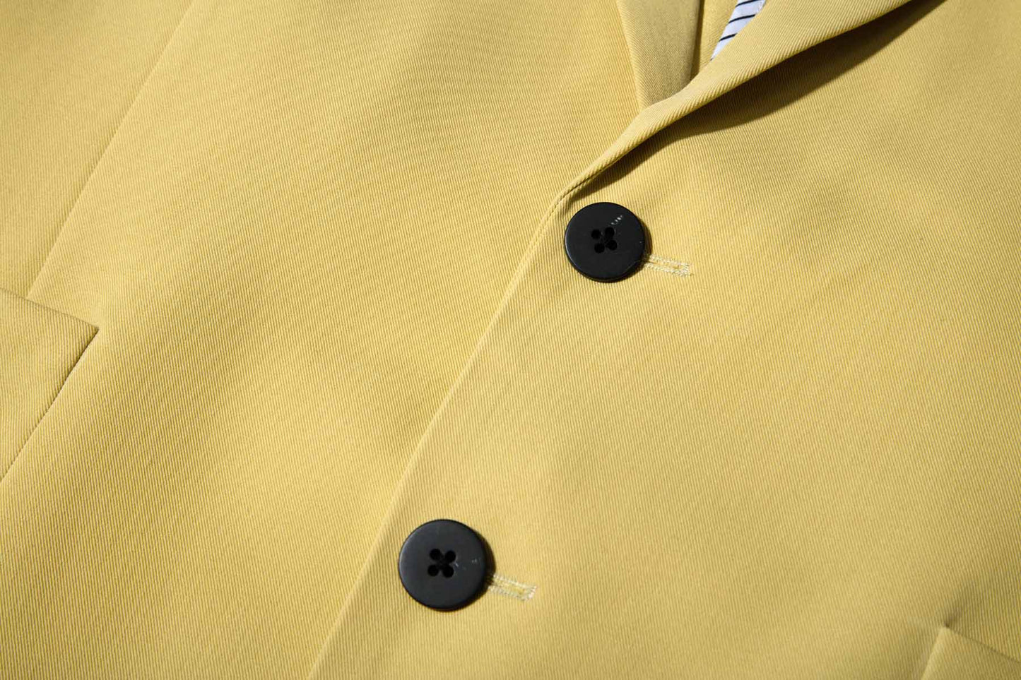 Plastic Blazer Yellow