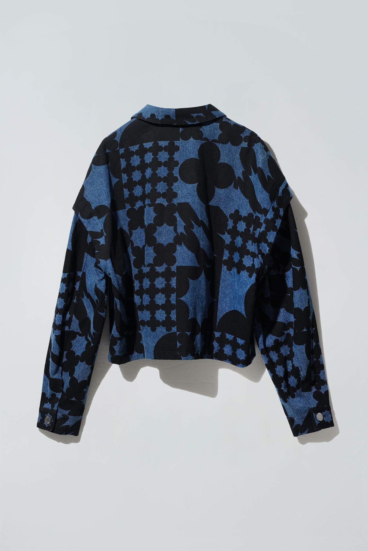 Indigo Denim Crop Jacket