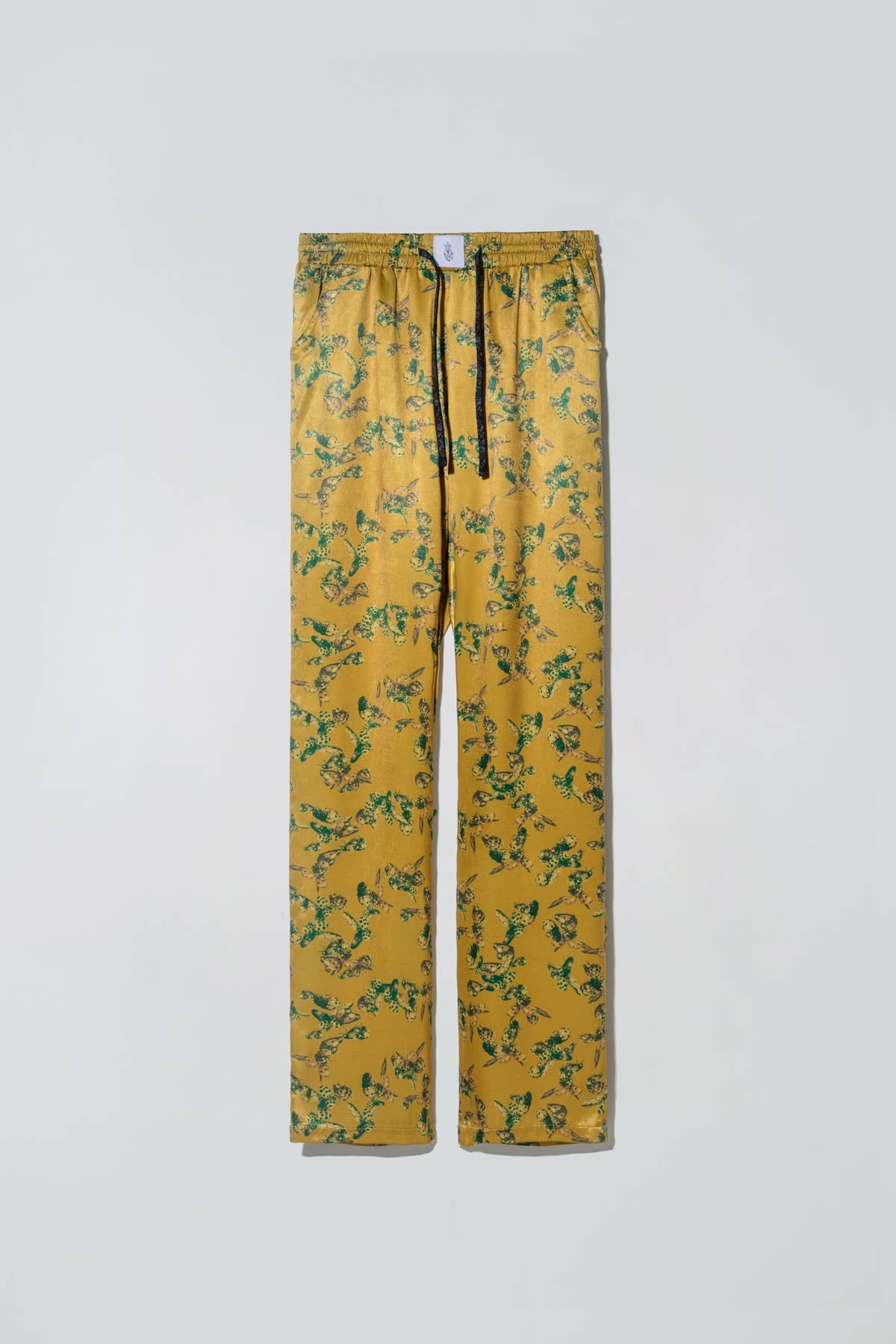 Ladybug Orgy Sunday Suitpants Mustard Yellow