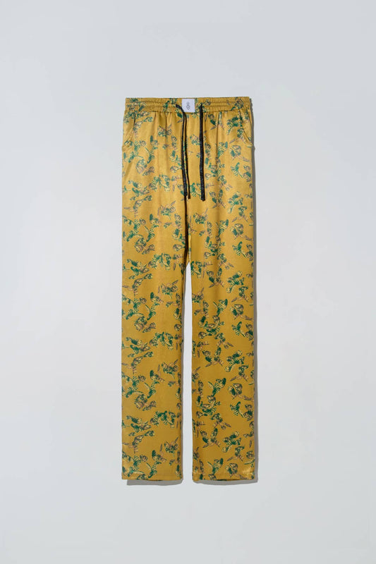 Ladybug Orgy Sunday Suitpants Mustard Yellow