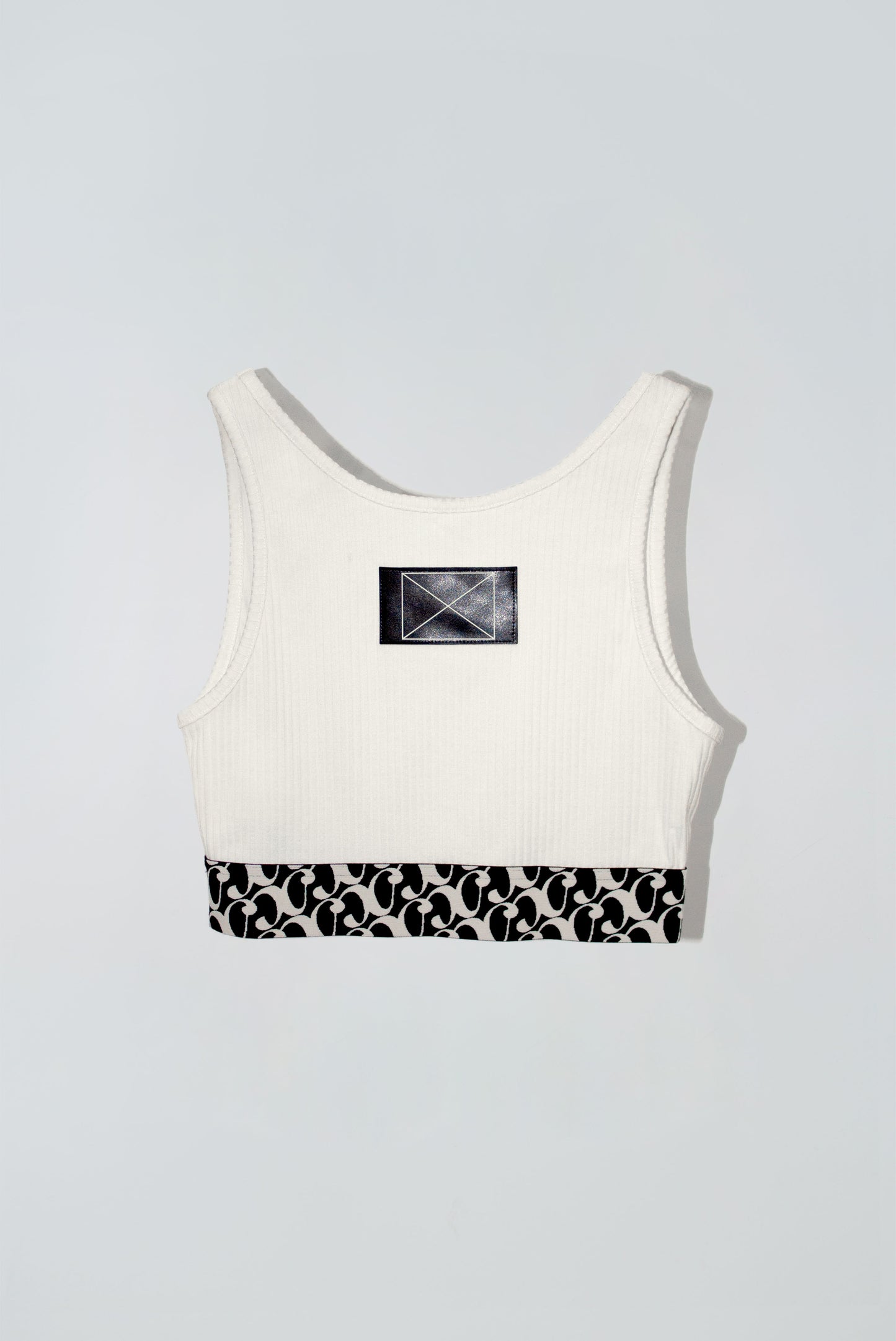 Loaf Crop Tank in Creamy White