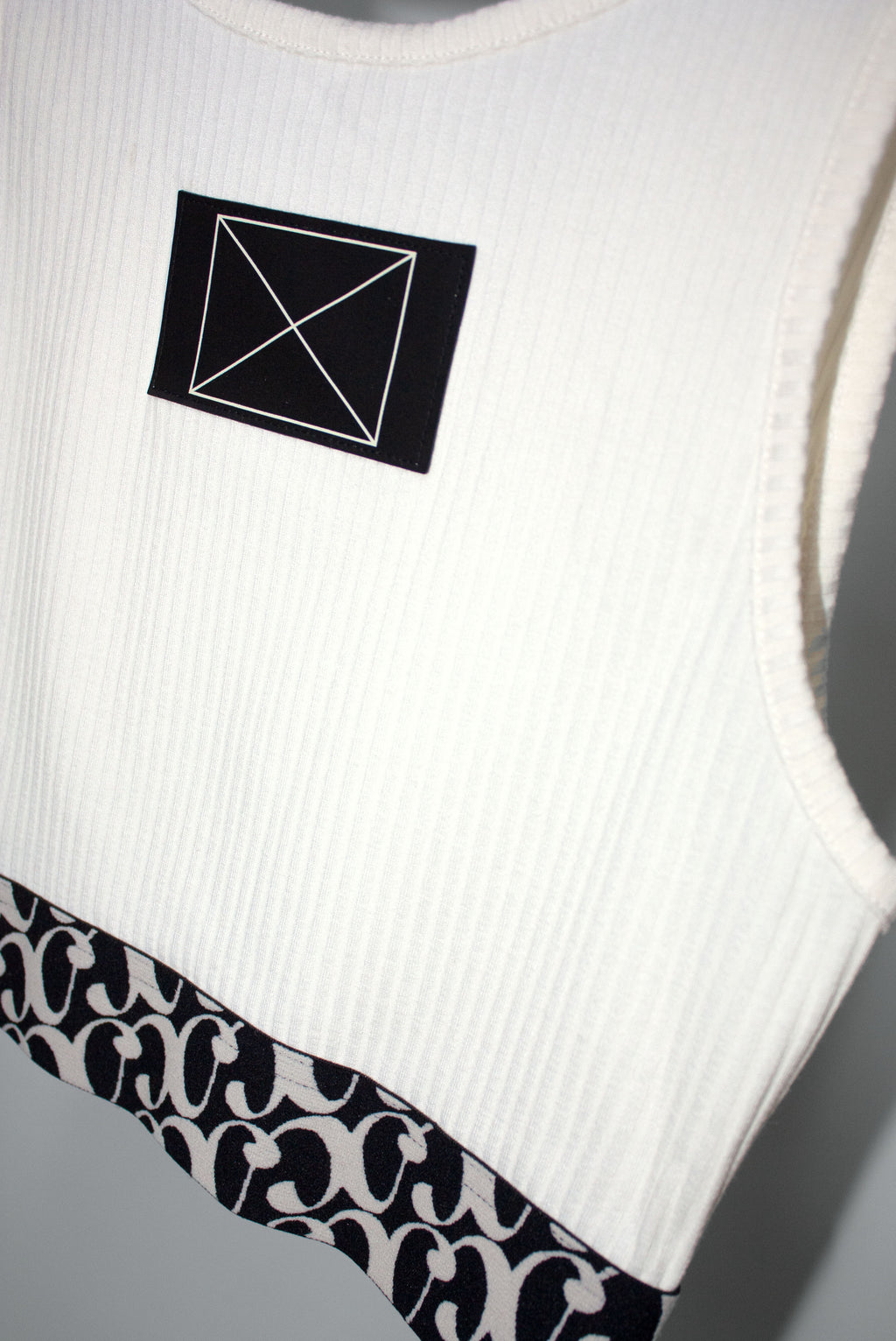 Loaf Crop Tank in Creamy White