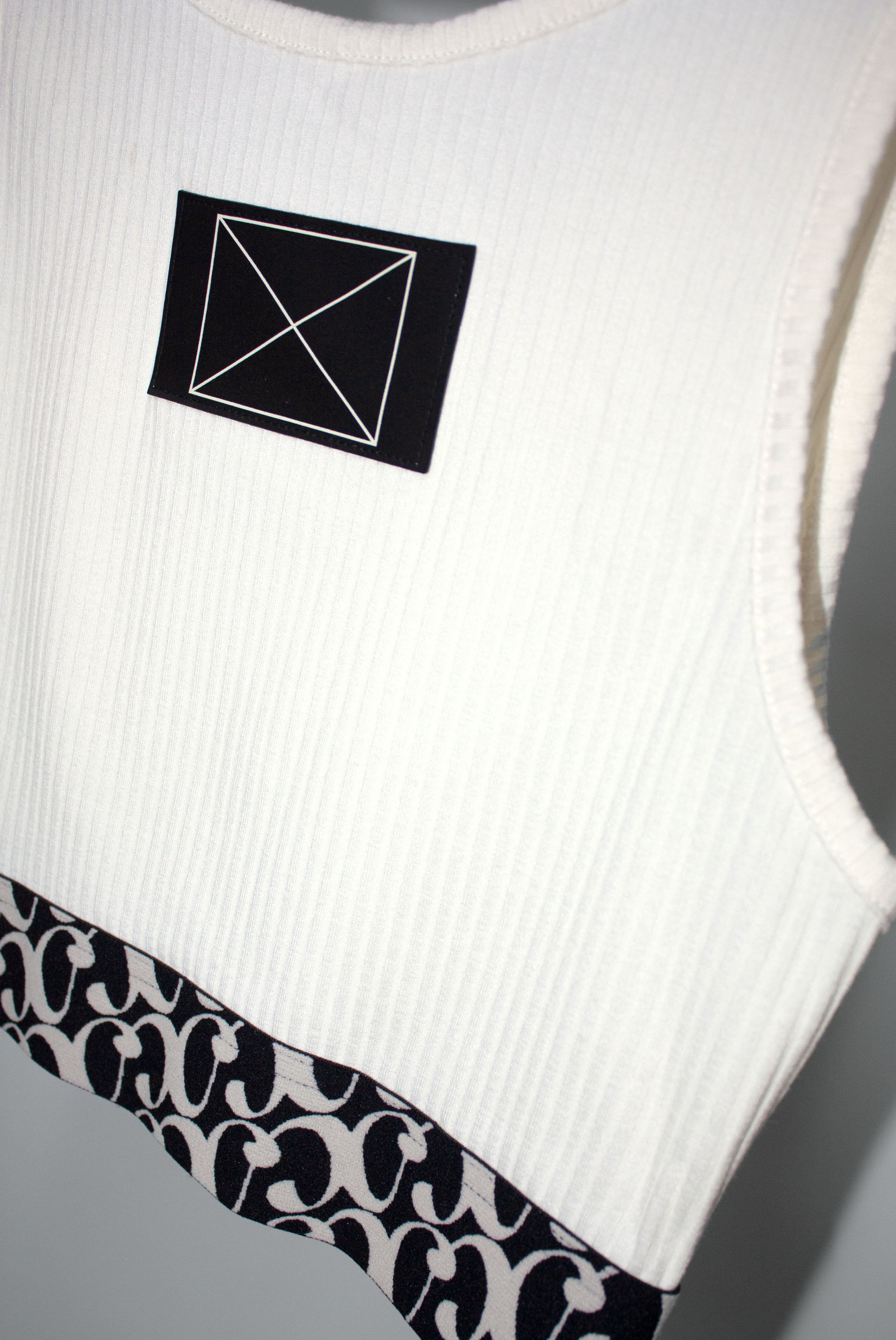 Loaf Crop Tank in Creamy White