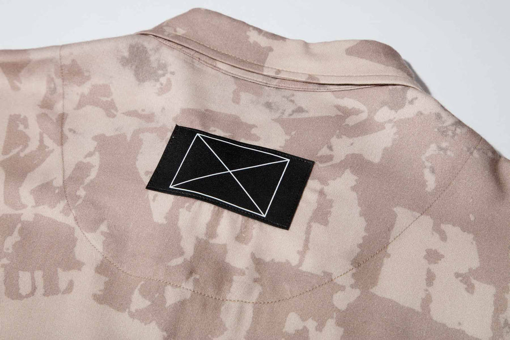 Lost ID Print Dazed Shirt Nude