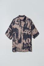 Lost ID Print Dazed Shirt Black