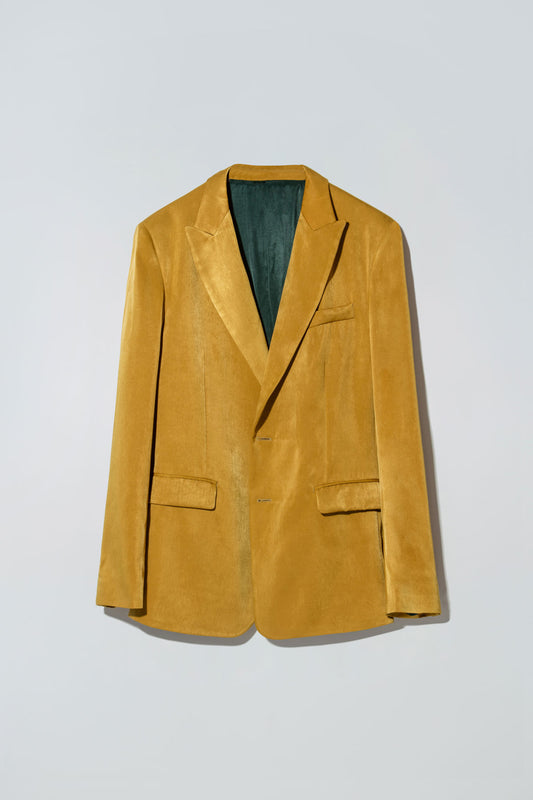 Monday Blazer Mustard Yellow