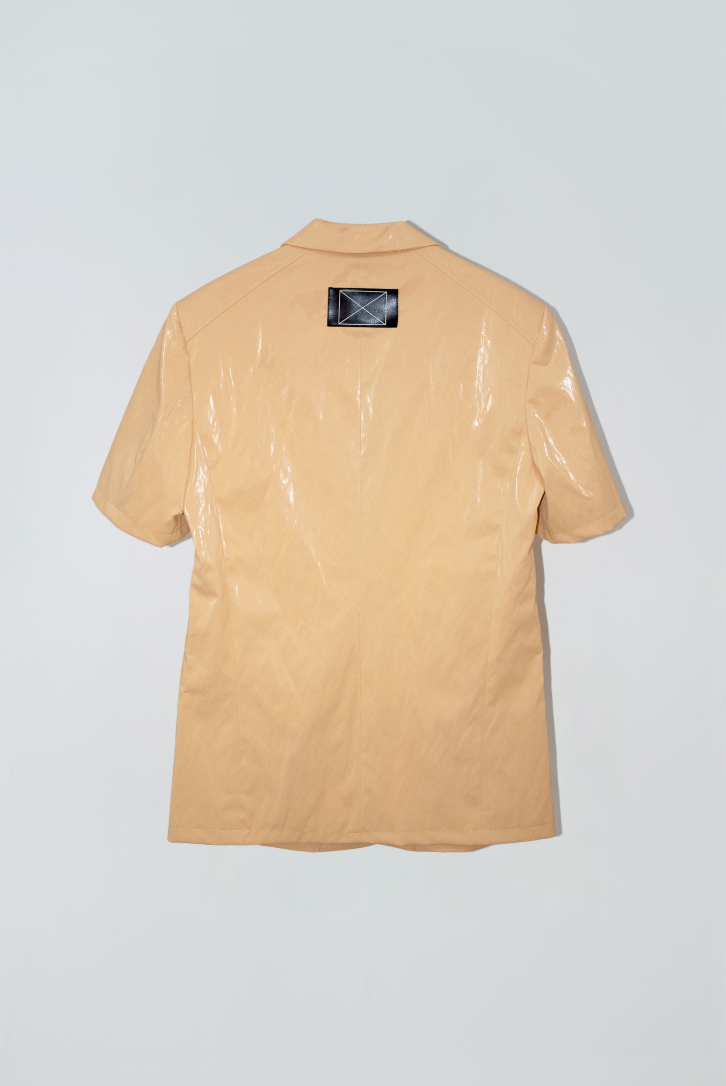 Peephole Suit in Apricot
