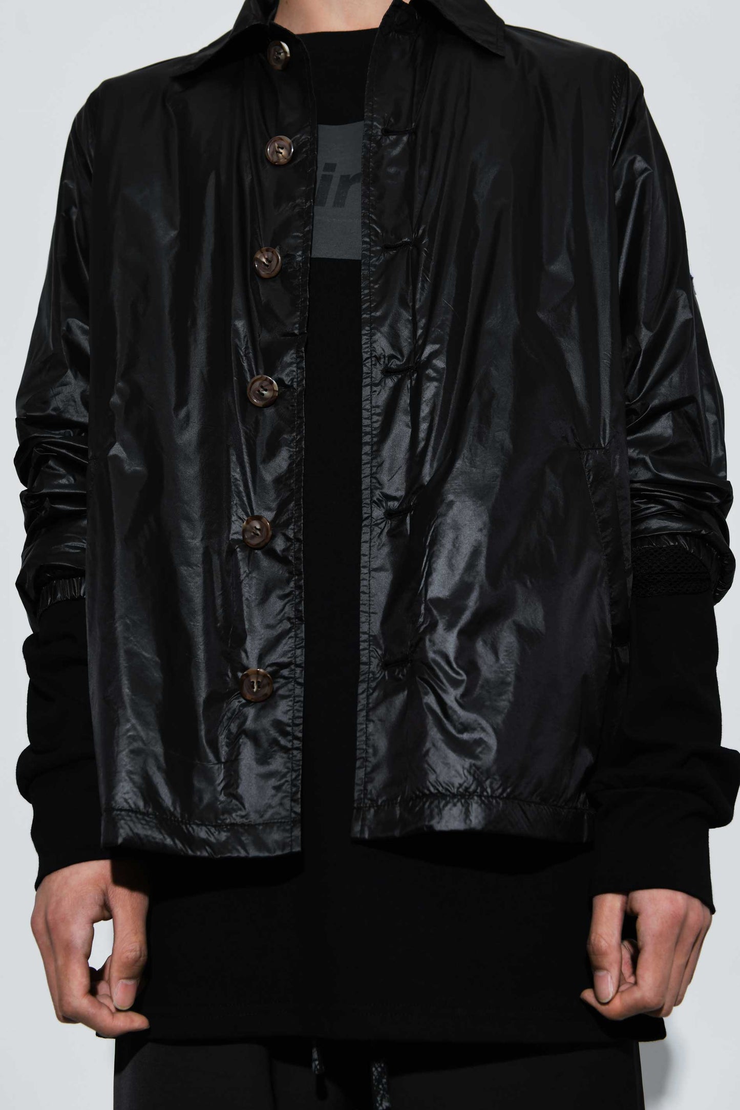 Rainfall Shirt Jacket Black