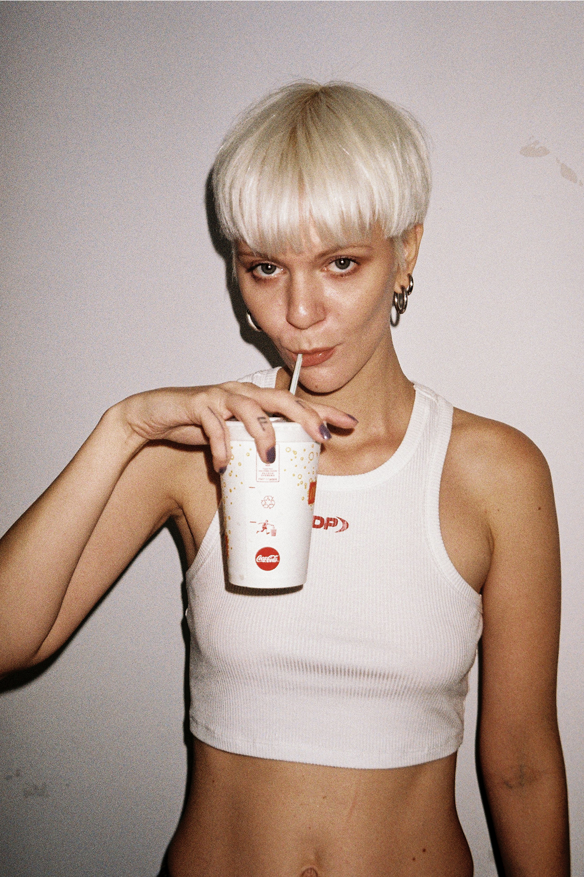 Ripe Tank in White - SoWhat x DirtyPineapple