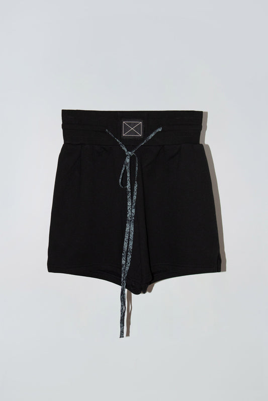 Soda Pop Sweat-Shorts in Black