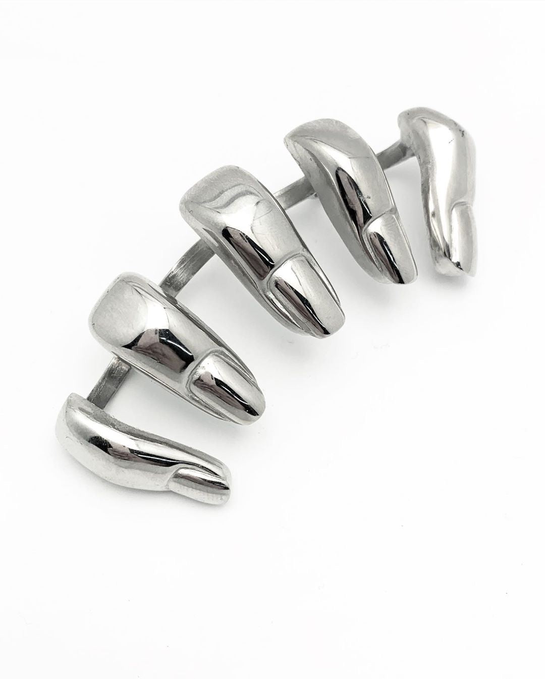 You're Never Alone Knuckleduster Silver